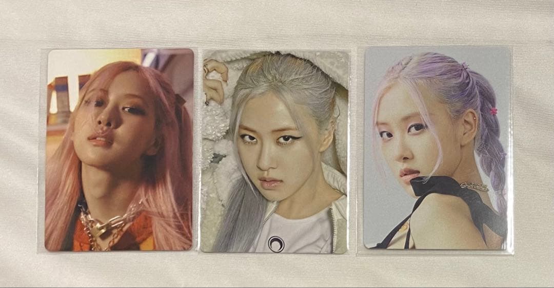 BLACKPINK THE ALBUM JP ロゼ 初回A.B.C版 トレカ