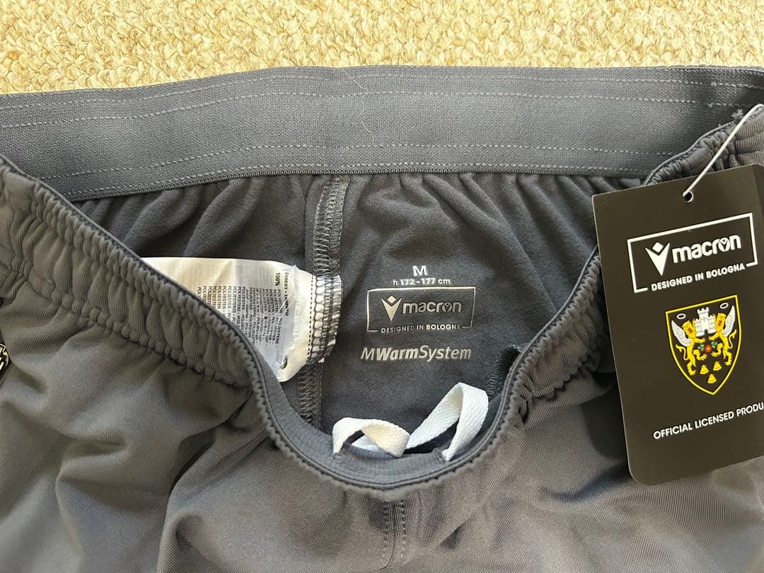 【新品未使用】ラグビー　ノーサンプトン・セインツ　トレーニングパンツ　M