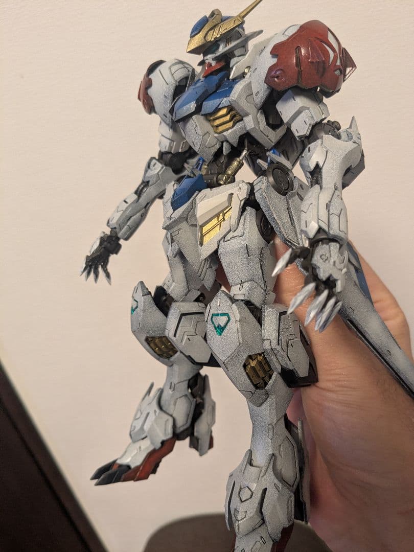 ◯*ョ様 mg ガンダムバルバトスルプス　塗装　完成品　バルバトスルプス