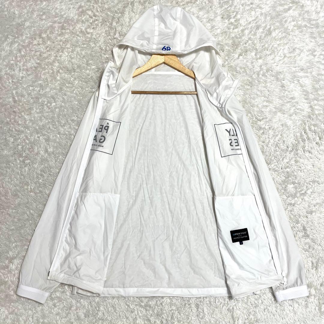 ✨希少✨パーリーゲイツ ナイロンジャケット フード付き 薄手 ジップアップ XL
