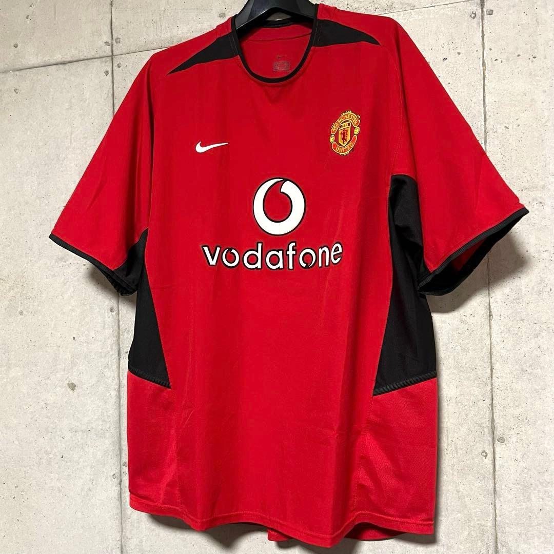 【希少！】02-04 マンチェスター・U【Lサイズ】ホームユニフォーム