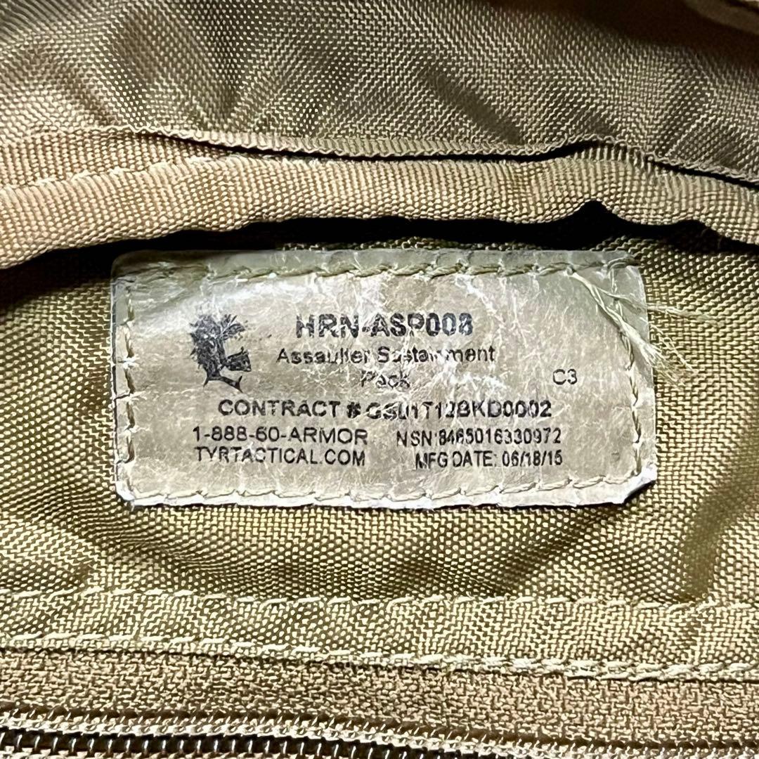 TYR Assaulter Sustainment Pack MC 訳アリ品