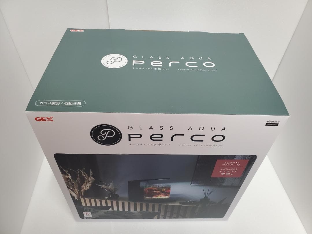 1月末まで限定特価！GEX PERCO C-Charcoal Black