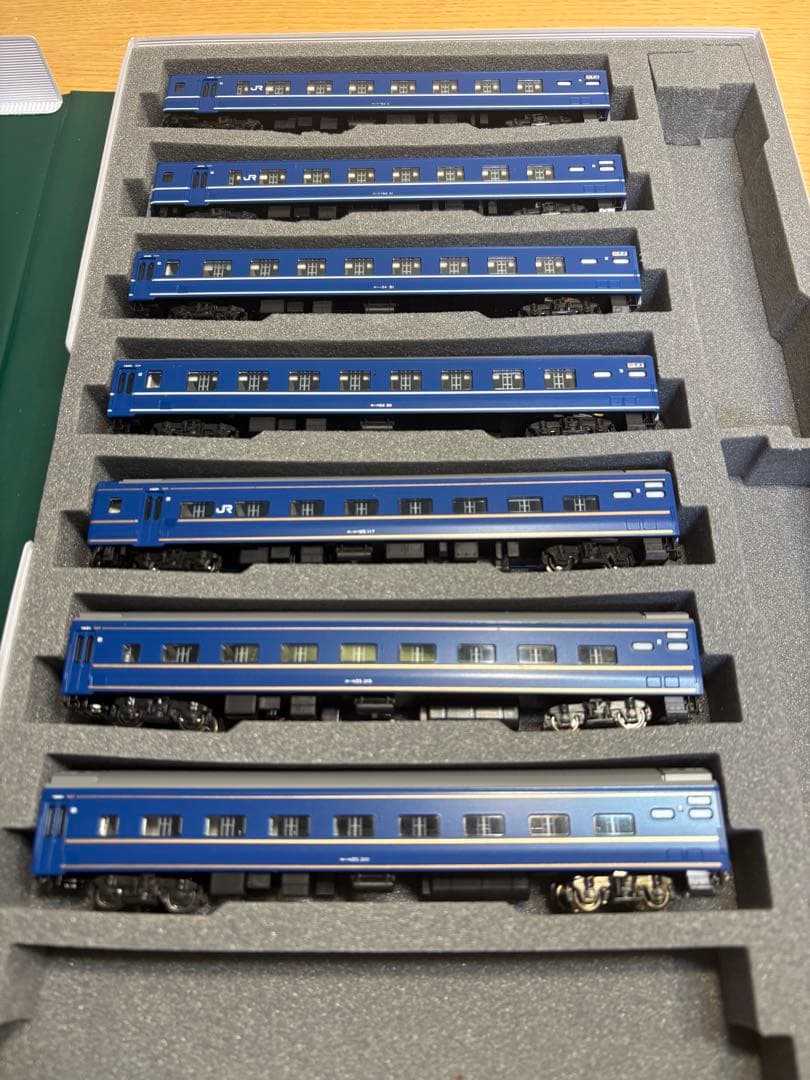 KATO 24系寝台特急日本海　7両バラシ品