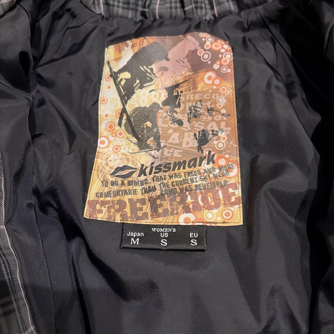 Kiss mark 美品✨スノーボードウェア 上下セット レディース Mサイズ