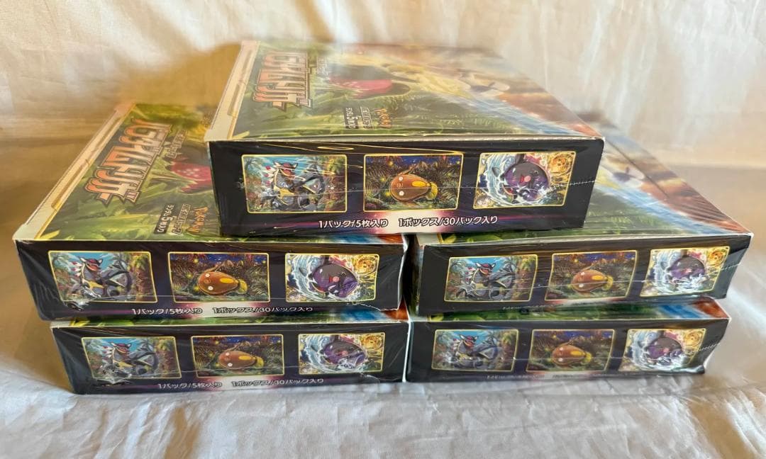 ポケモンカード パラダイムトリガー 拡張パック ソード シールド 5BOX