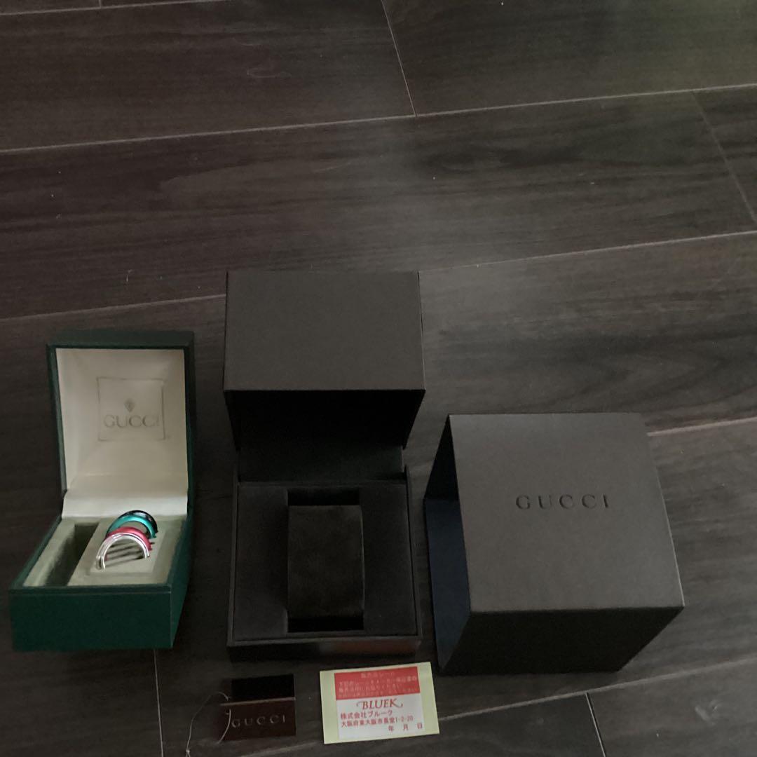 GUCCI チェンジベゼルケース&リング4点付きとグッチの時計ケースのまとめ売り