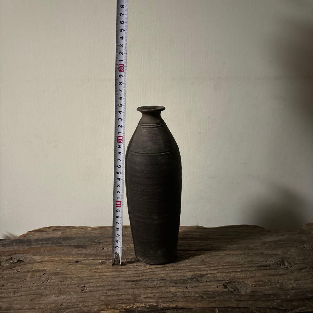 鬼の腕　徳利　壺屋焼　琉球　南蛮　壷　骨董　花入　古道具　古民芸　種子島検:李朝