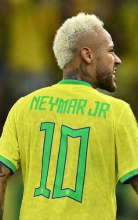 ネイマール サイン入り ブラジル代表 22/23 ホーム 半袖 ユニフォーム