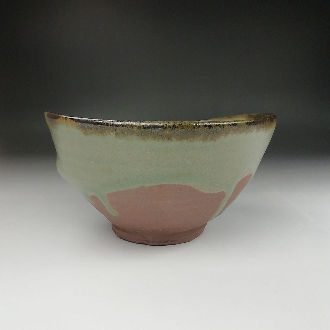 Ｔ５１７　茶碗　『絵唐津』『松古窯　佐久間勝山』　共箱　抹茶碗　茶道具