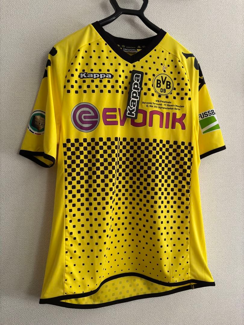 ドルトムント 香川真司 ユニフォーム 11-12 DFBポカール決勝 kappa