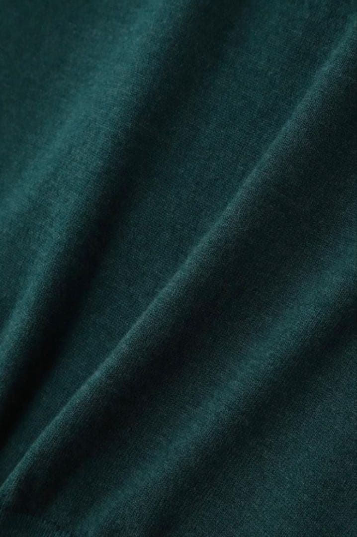 新品 パーリーゲイツ ジャックバニー ロゴハイネックニット(5)サイズL/緑