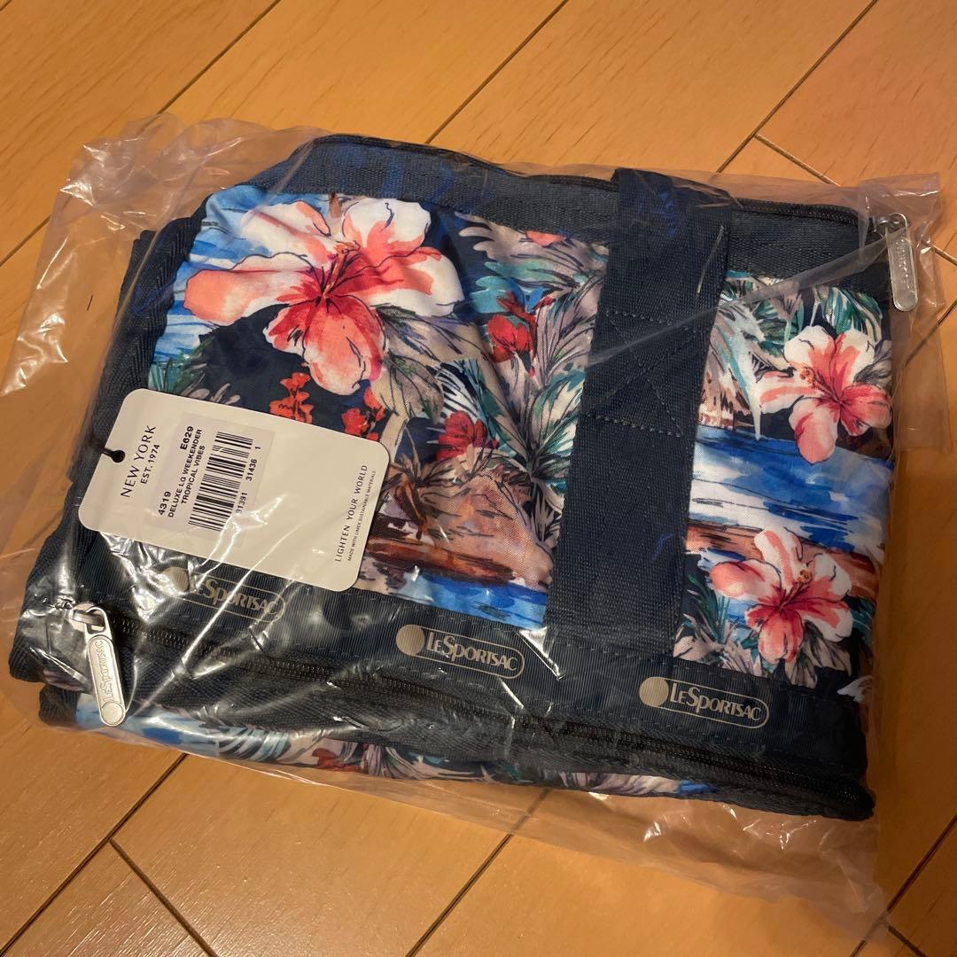 【ハワイ限定 新品】稀少レスポ　NEWボストンバッグ　ラージサイズ