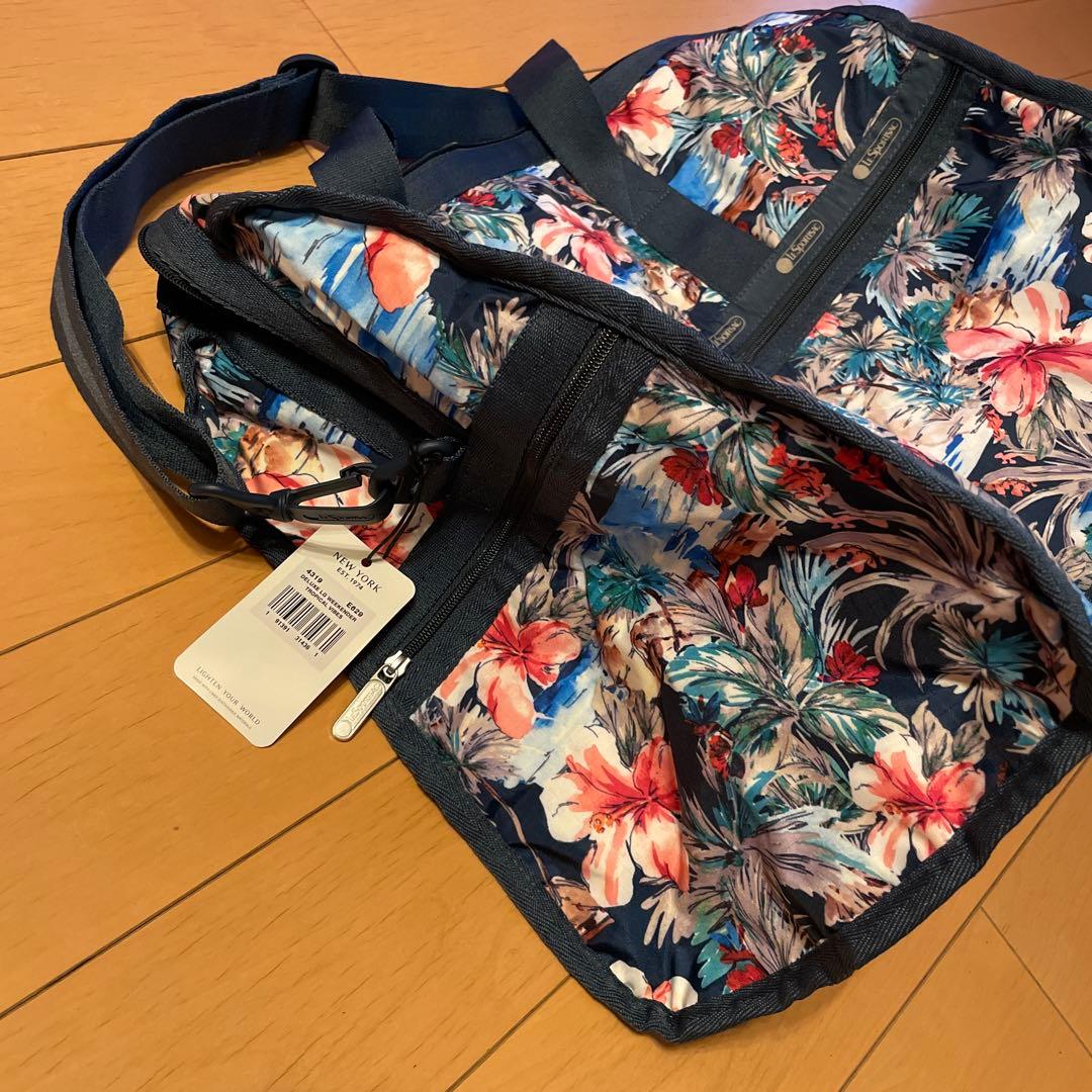 【ハワイ限定 新品】稀少レスポ　NEWボストンバッグ　ラージサイズ