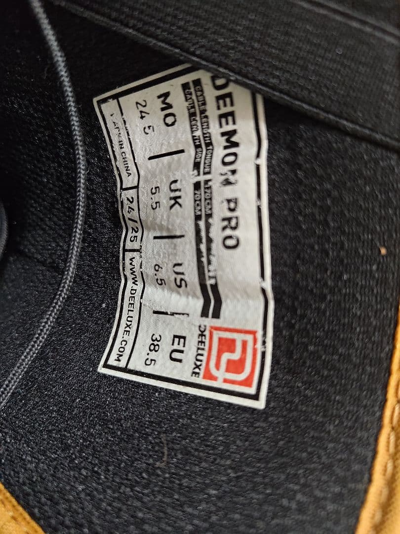 DEELUXE DEEMON PRO 24-25 24.5 スノーボードブーツ