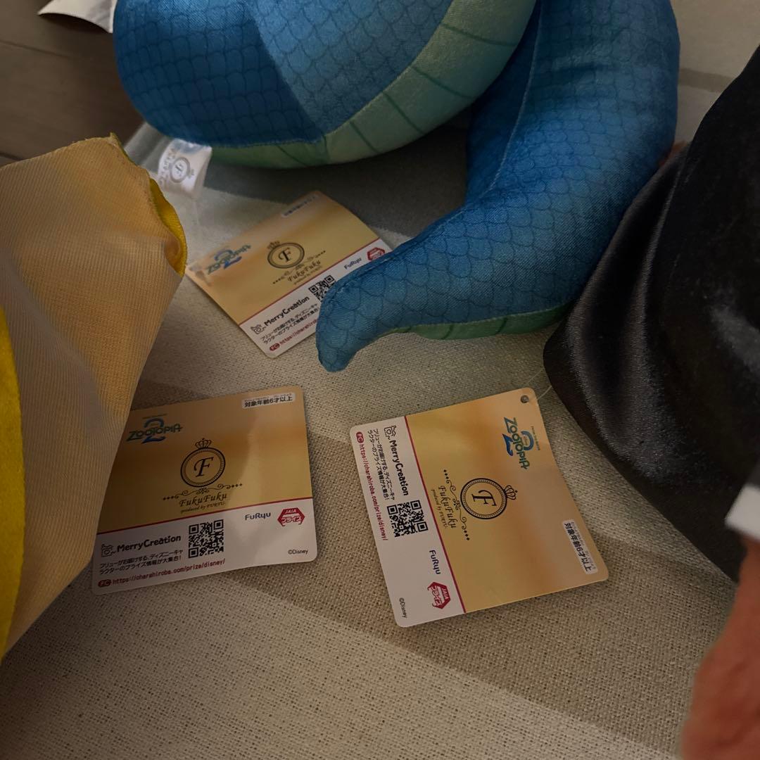 ズートピア2 ジュディ　ニック　ゲイリー　ぬいぐるみ