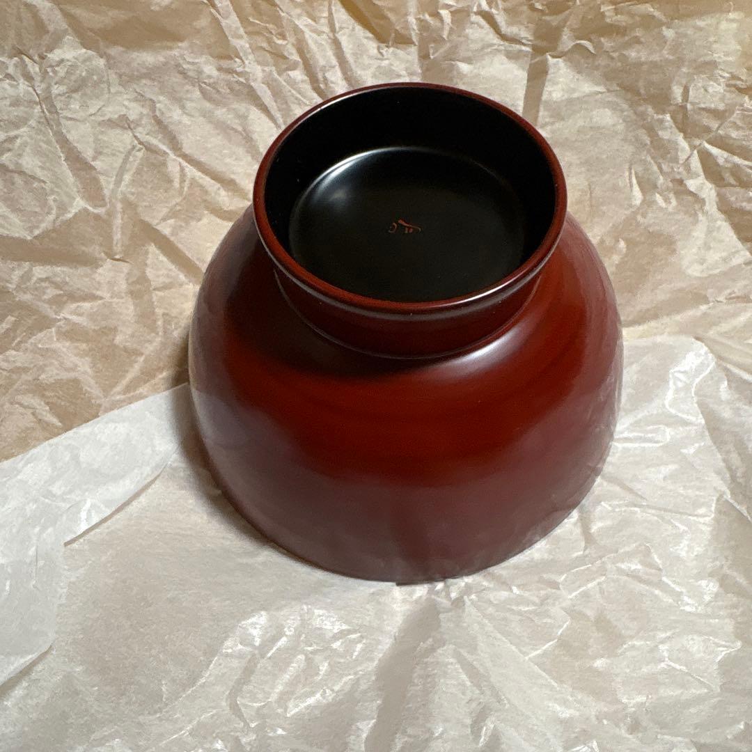 赤木明登さん作　能登一の椀　赤