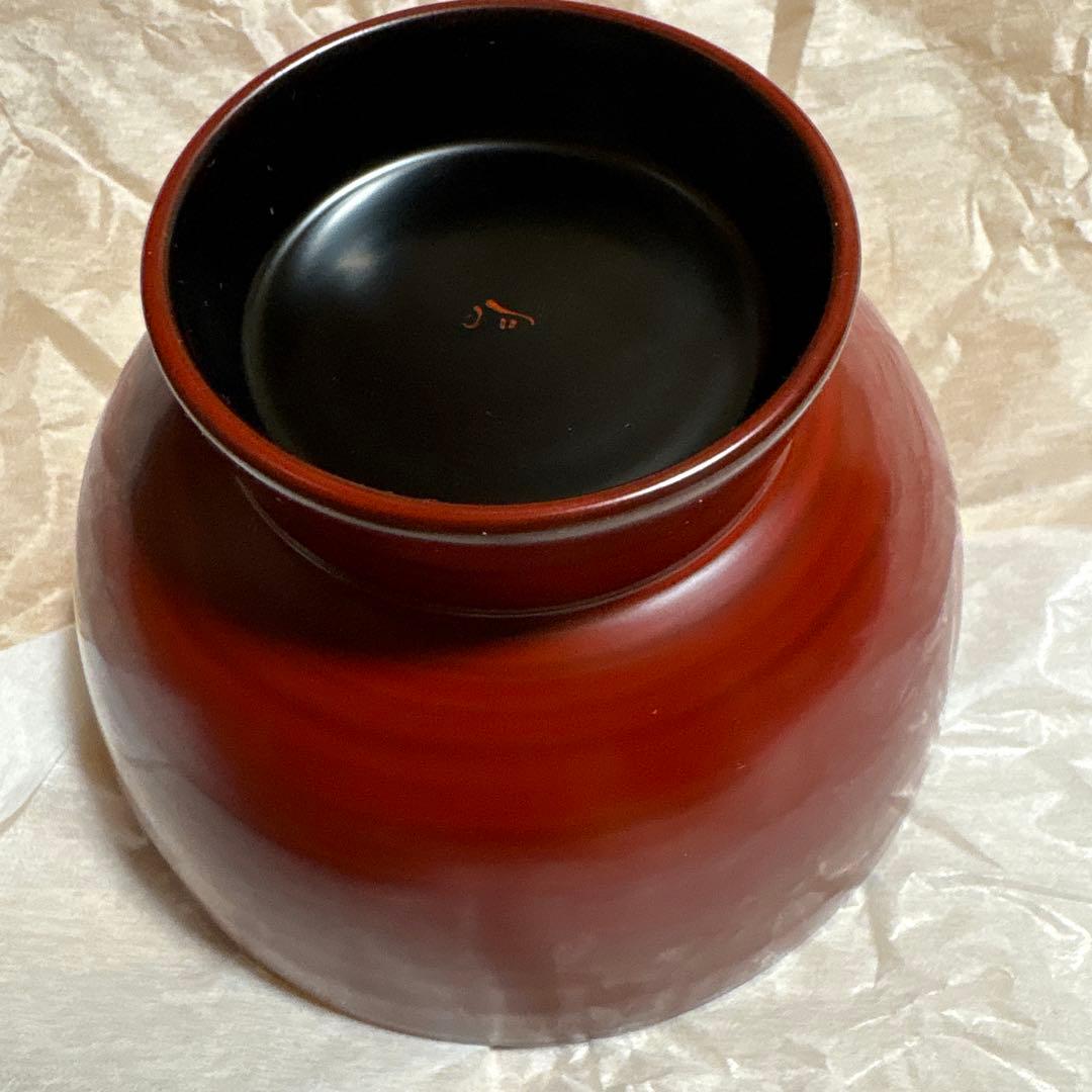 赤木明登さん作　能登一の椀　赤