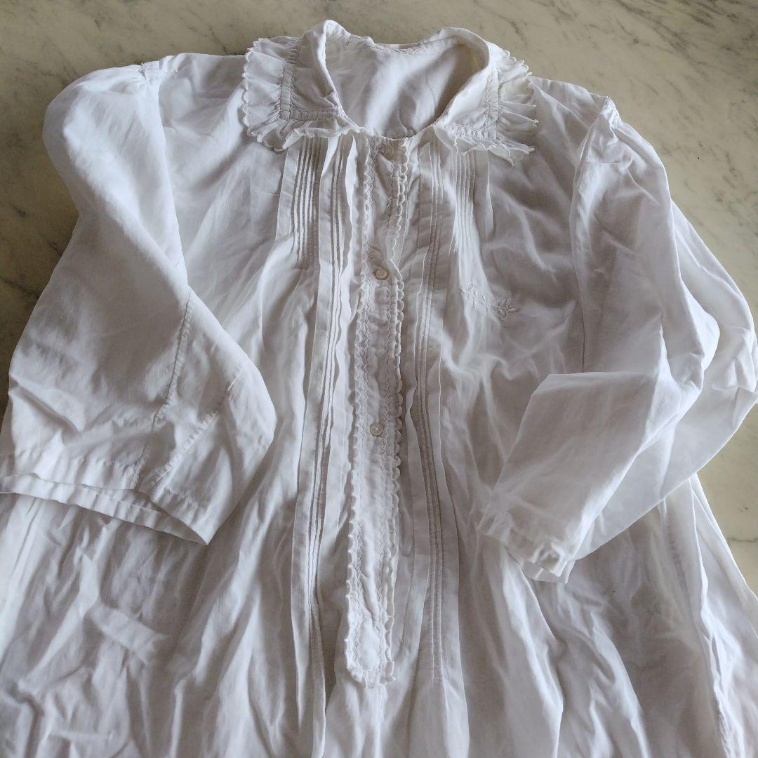 フランスアンティーク　ナイトドレス