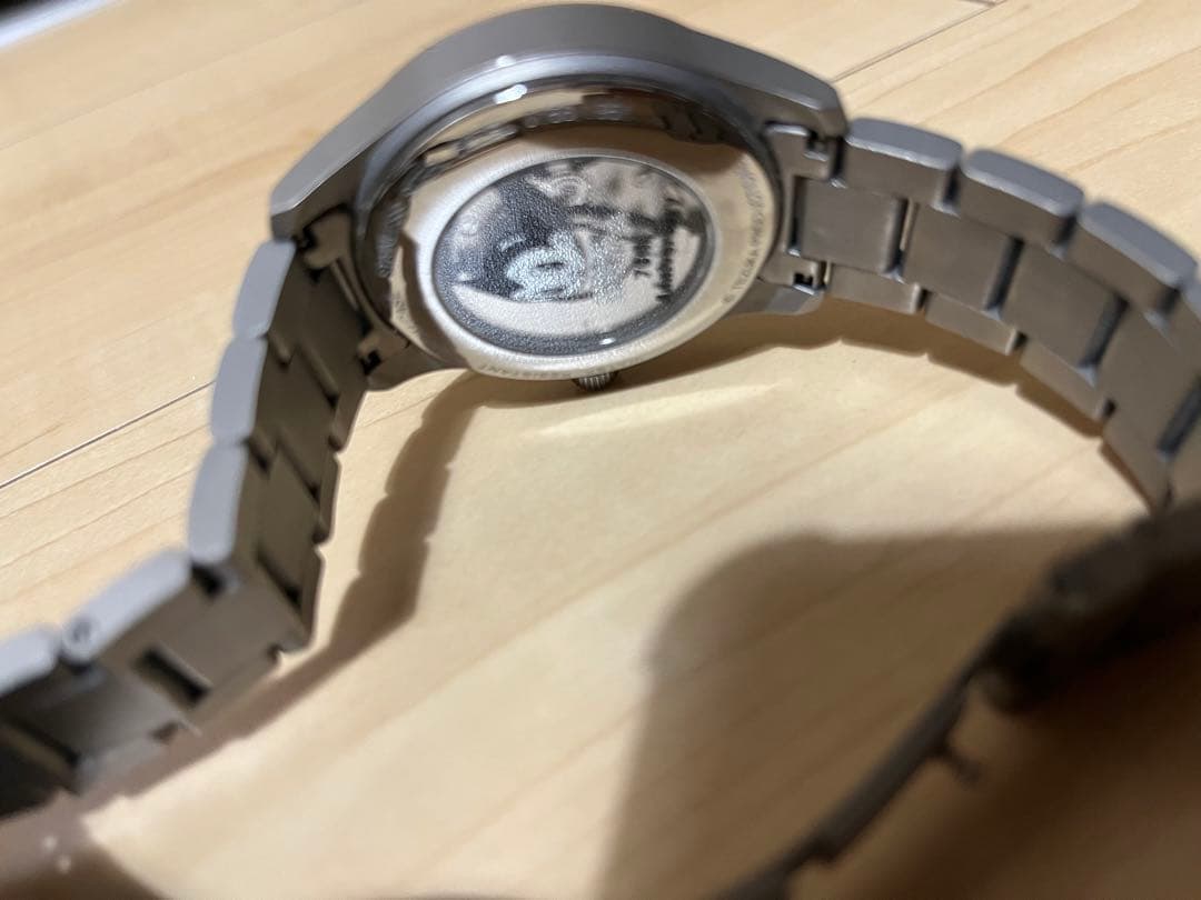 鉄腕アトム 腕時計 アトムデビュー70周年記念 チタン製メカニカルウォッチ