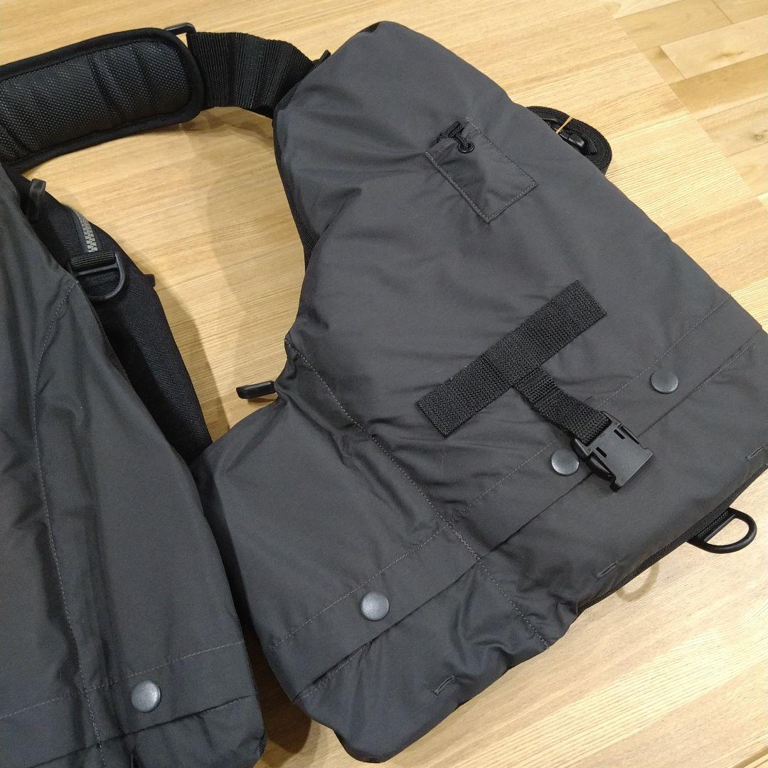 ミ*)様 シマノ　デタッチャブルゲームベスト　VF-036V　ブラック