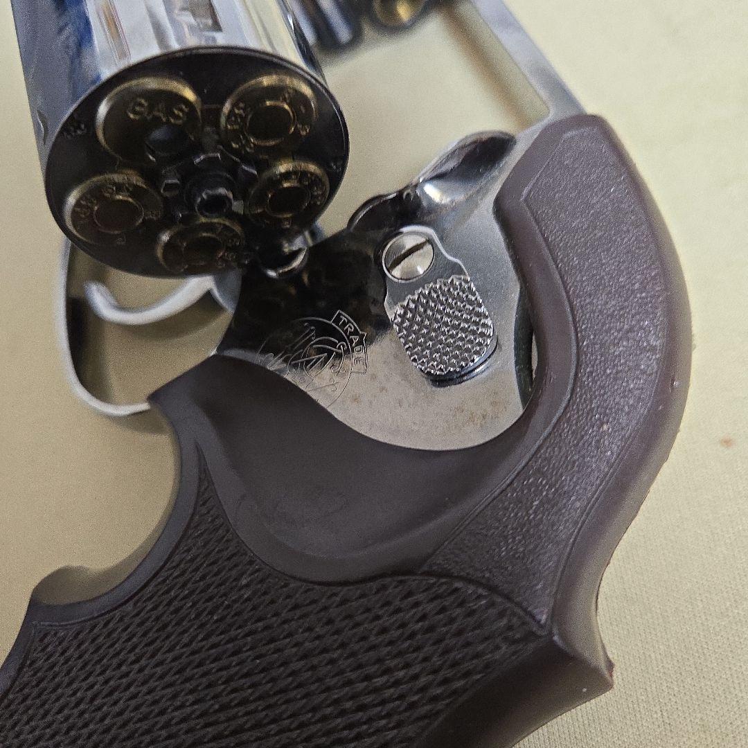 ふかぢゃ S&W M36 特殊グリップ付きトワイライトクローム