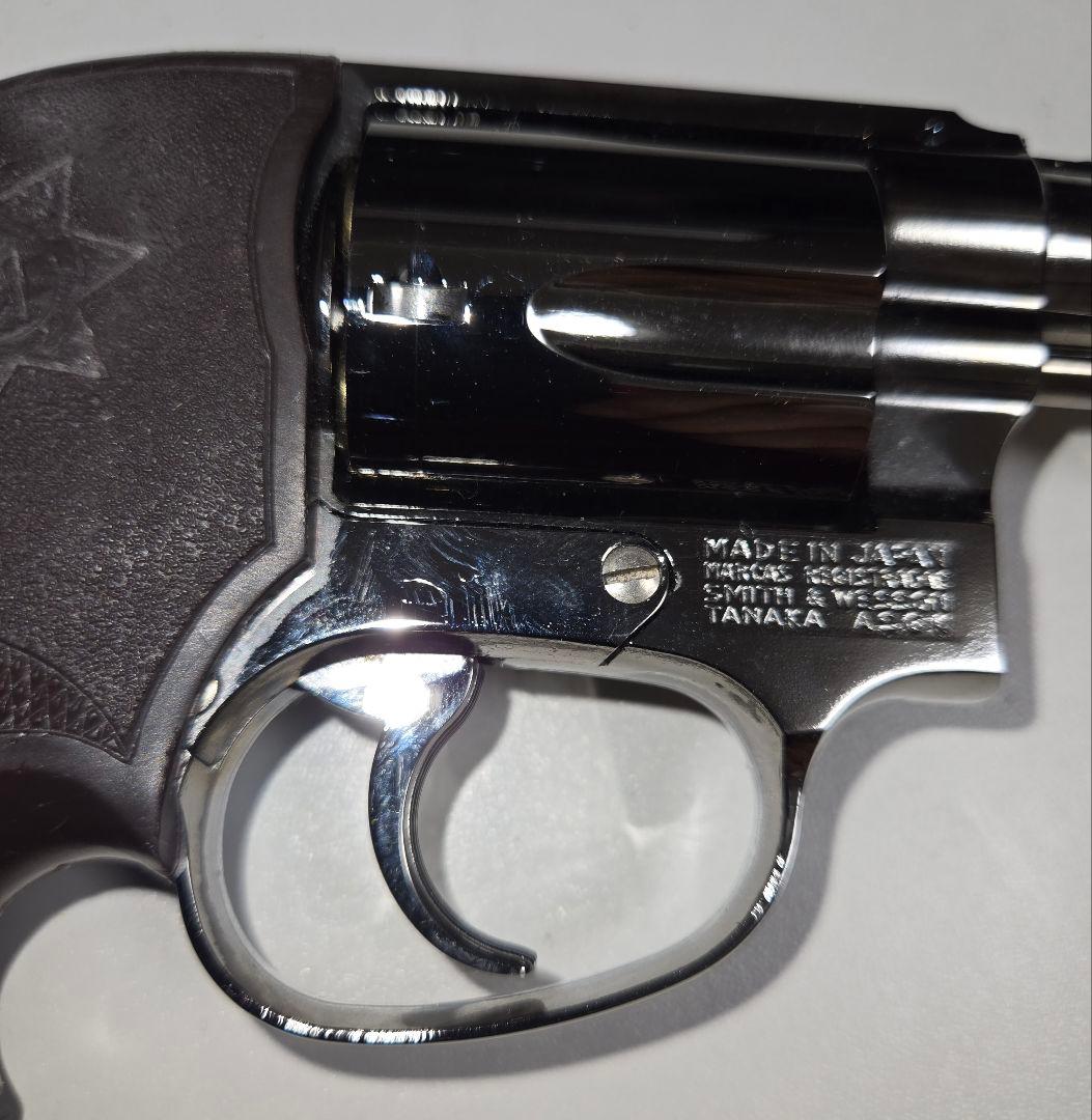 ふかぢゃ S&W M36 特殊グリップ付きトワイライトクローム
