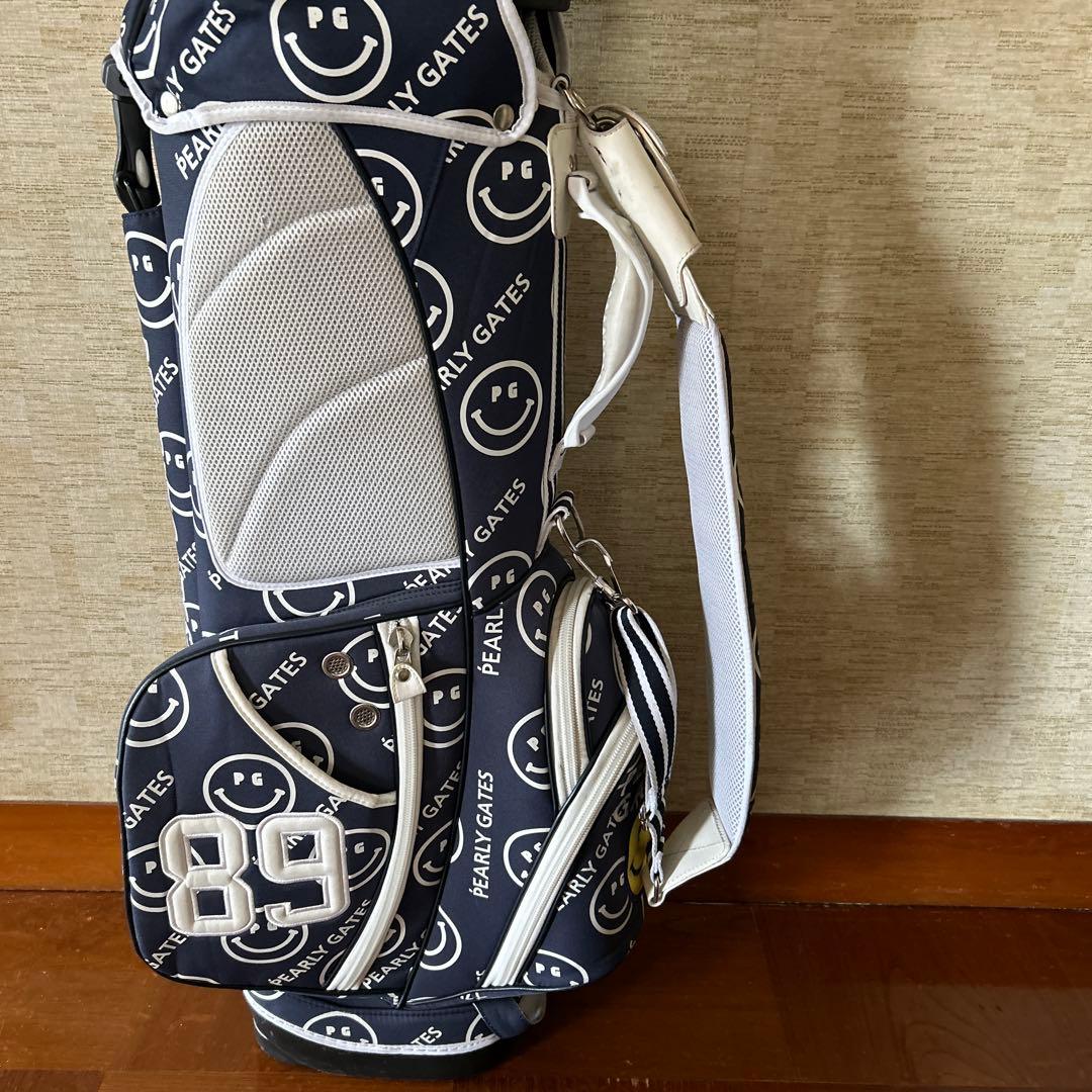 PEARLY GATES キャディバッグ 89 ネイビー