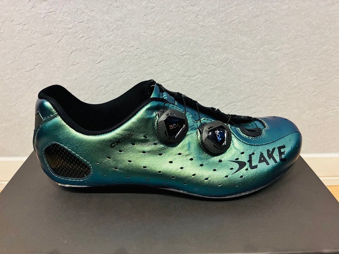 LAKE CX332 カメレオングリーン WIDE40.5