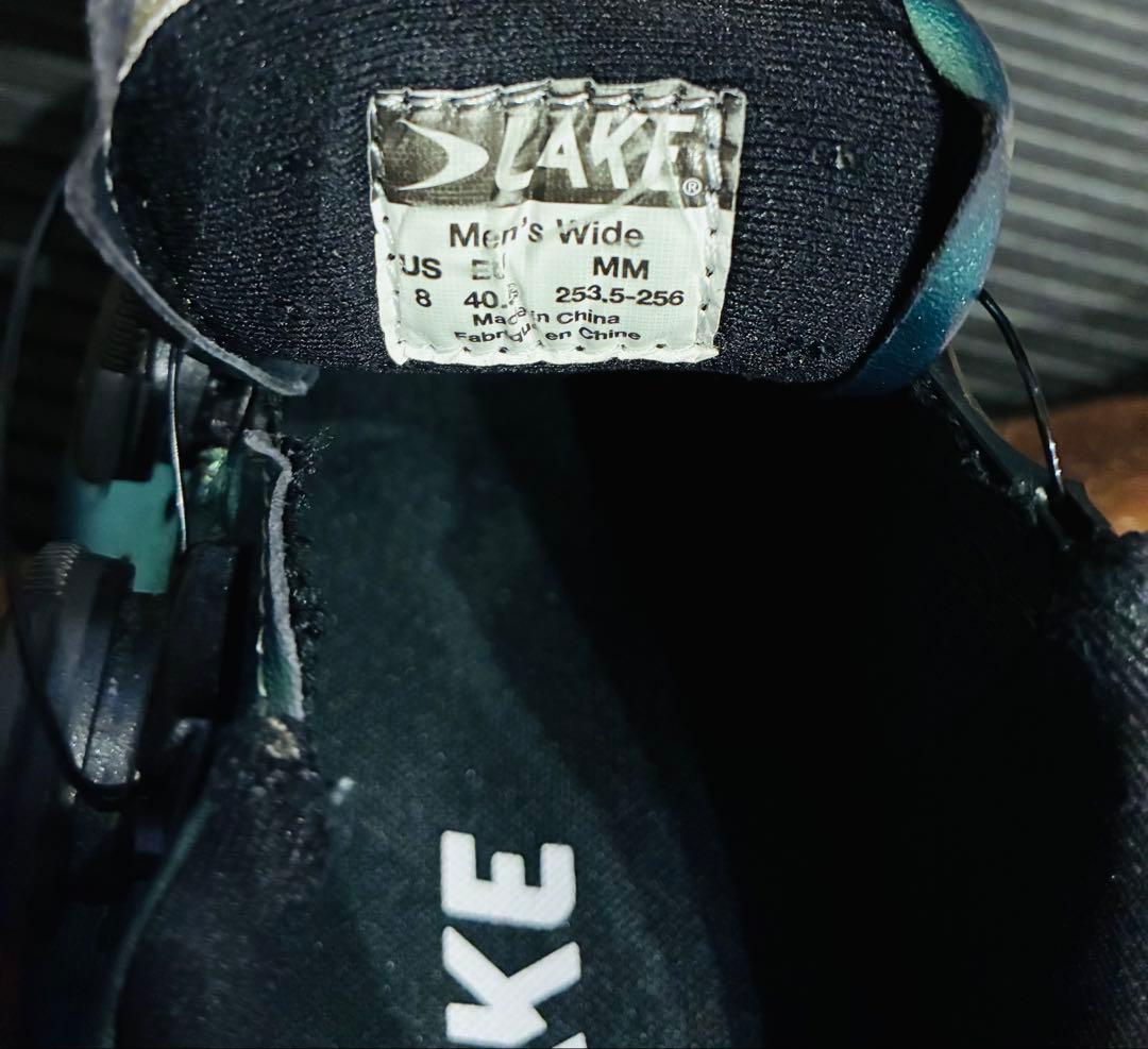 LAKE CX332 カメレオングリーン WIDE40.5