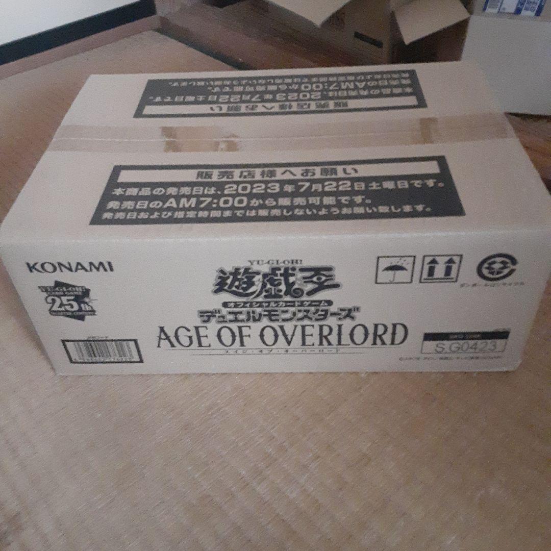 エイジオブオーバーロード未開封カートン