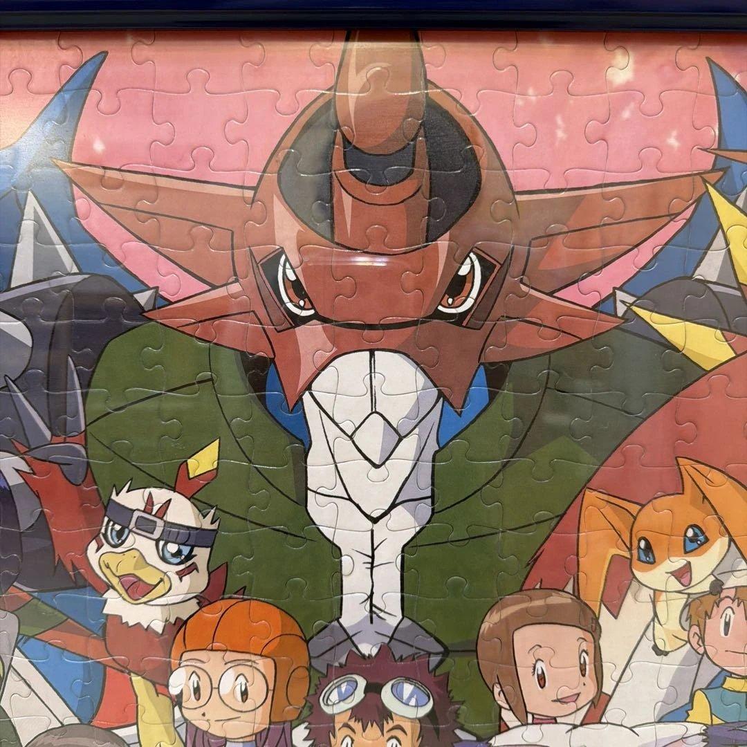 デジモンアドベンチャー 02 ジグソーパズル フレーム付き　完成品