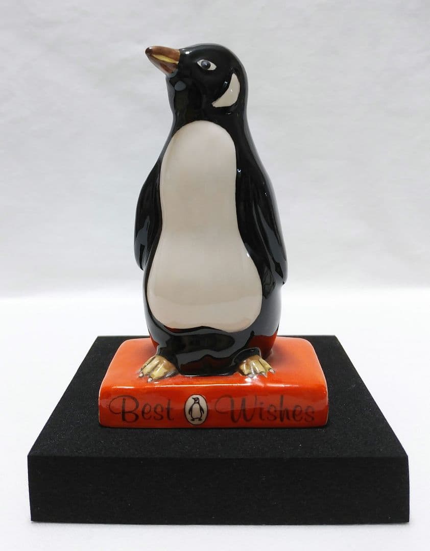 ペンギン 陶器人形ペンギンブックス❤︎英国王室ロイヤルドルトンアンティーク陶器！