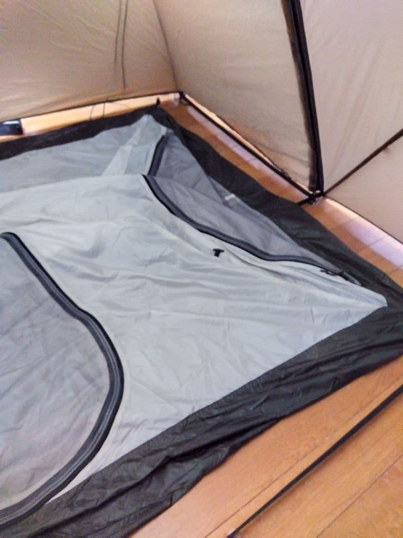 スノーピーク ミニッツドームグランドシート付き美品