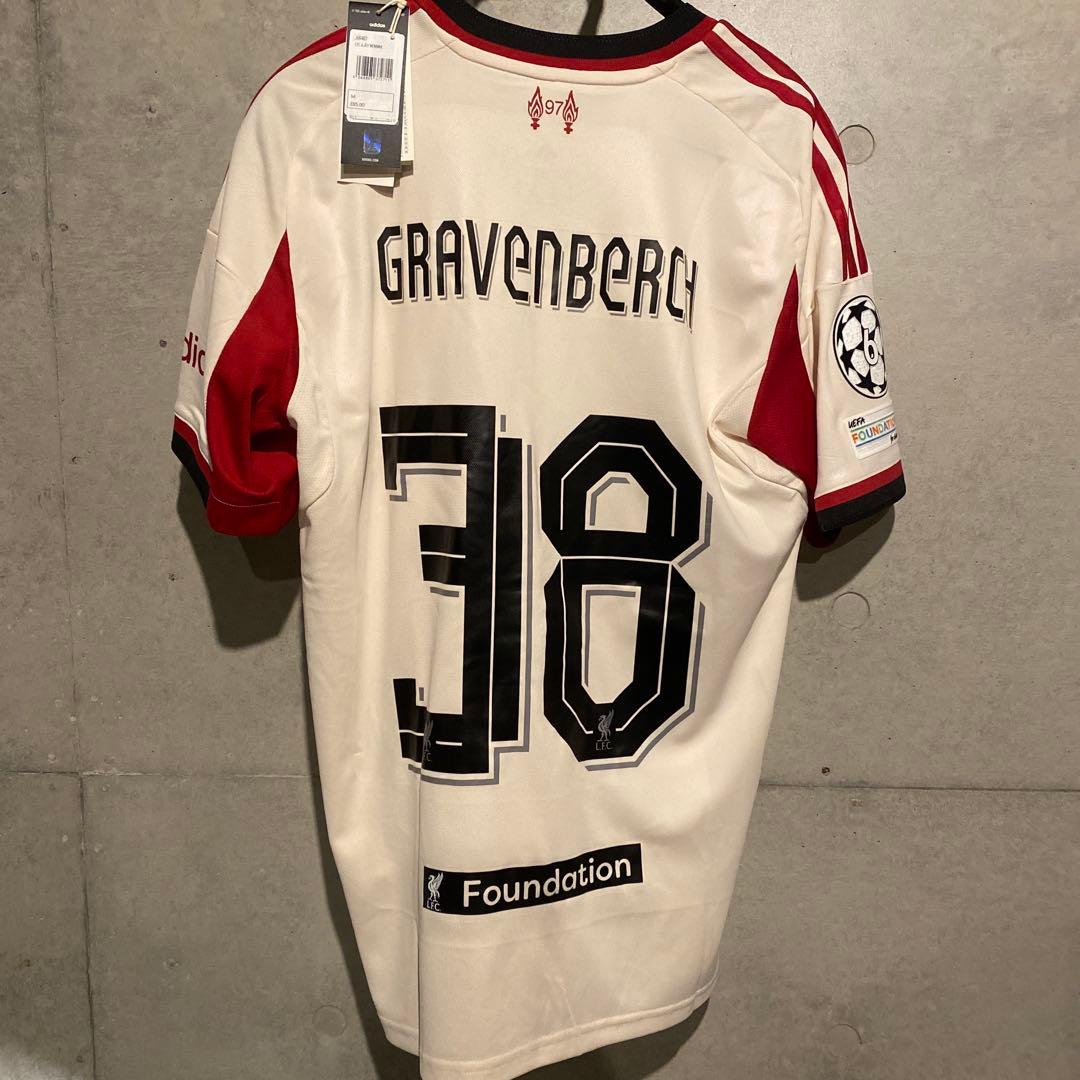 フラーフェンベルフ　リバプール　25/26　アウェイ　CL仕様