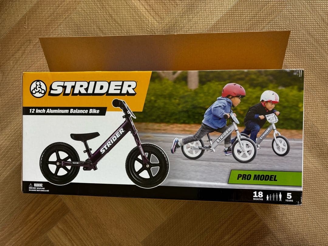 STRIDER 12 バランスバイク パープル
