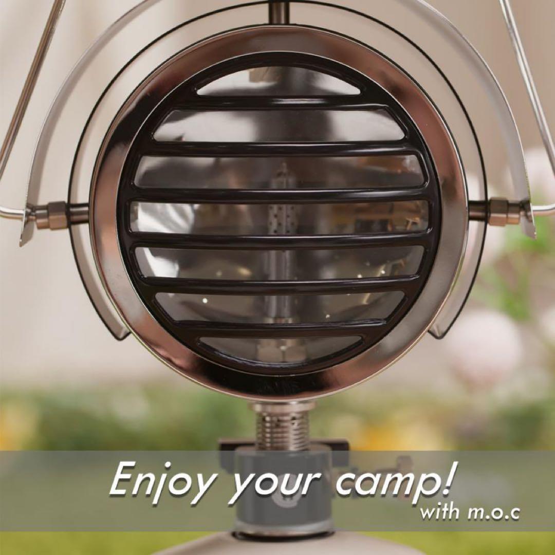 キャンプ m.o.c ハリーカンデラ ガスランタン＆ガスウォーマーセット
