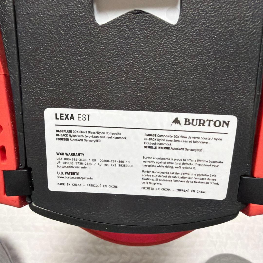 BURTON スノーボード ビンディング ブーツ　使用1回のみ