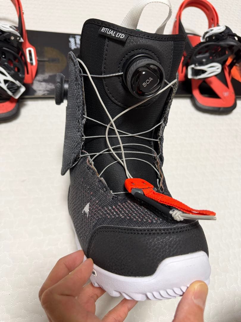 BURTON スノーボード ビンディング ブーツ　使用1回のみ