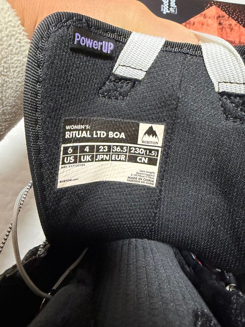 BURTON スノーボード ビンディング ブーツ　使用1回のみ