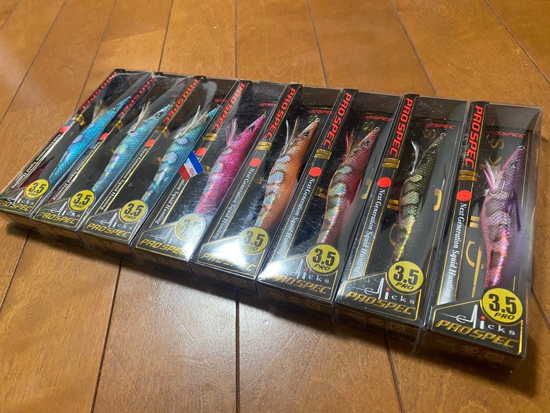 クロノ クリックス プロスペック 8本セット エギ 3.5号