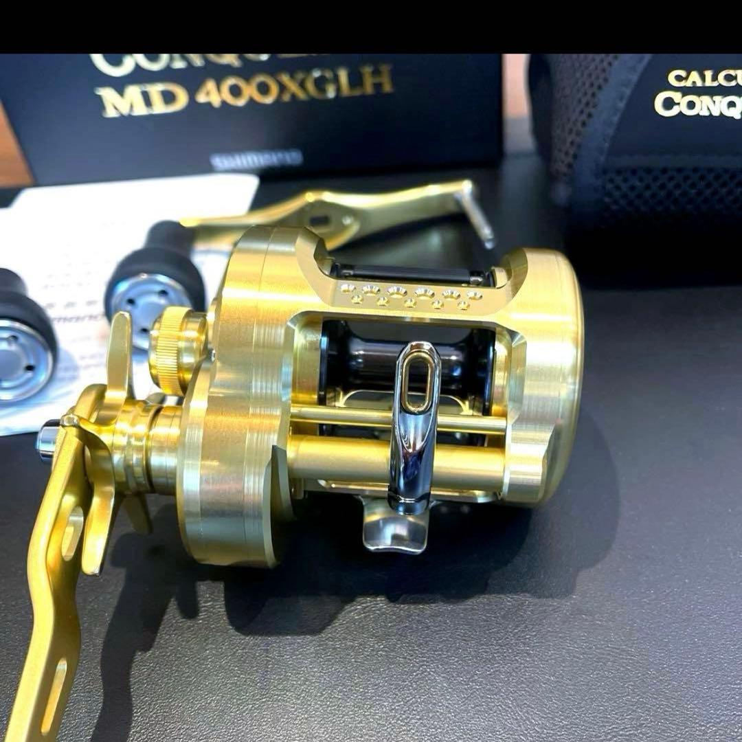 カルカッタコンクエストMD　シマノ　400XG ジギング　ロックショア　お買得