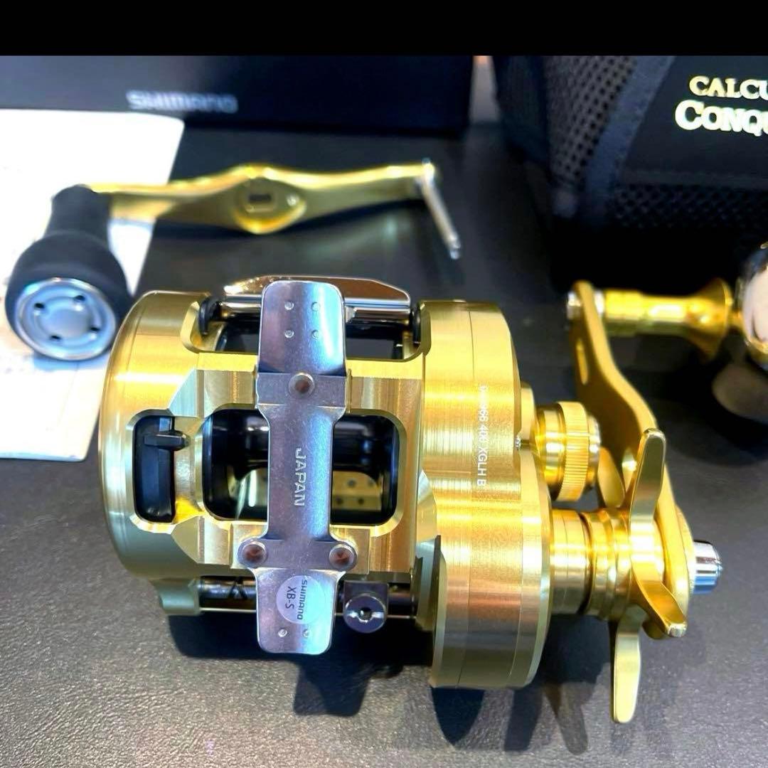 カルカッタコンクエストMD　シマノ　400XG ジギング　ロックショア　お買得