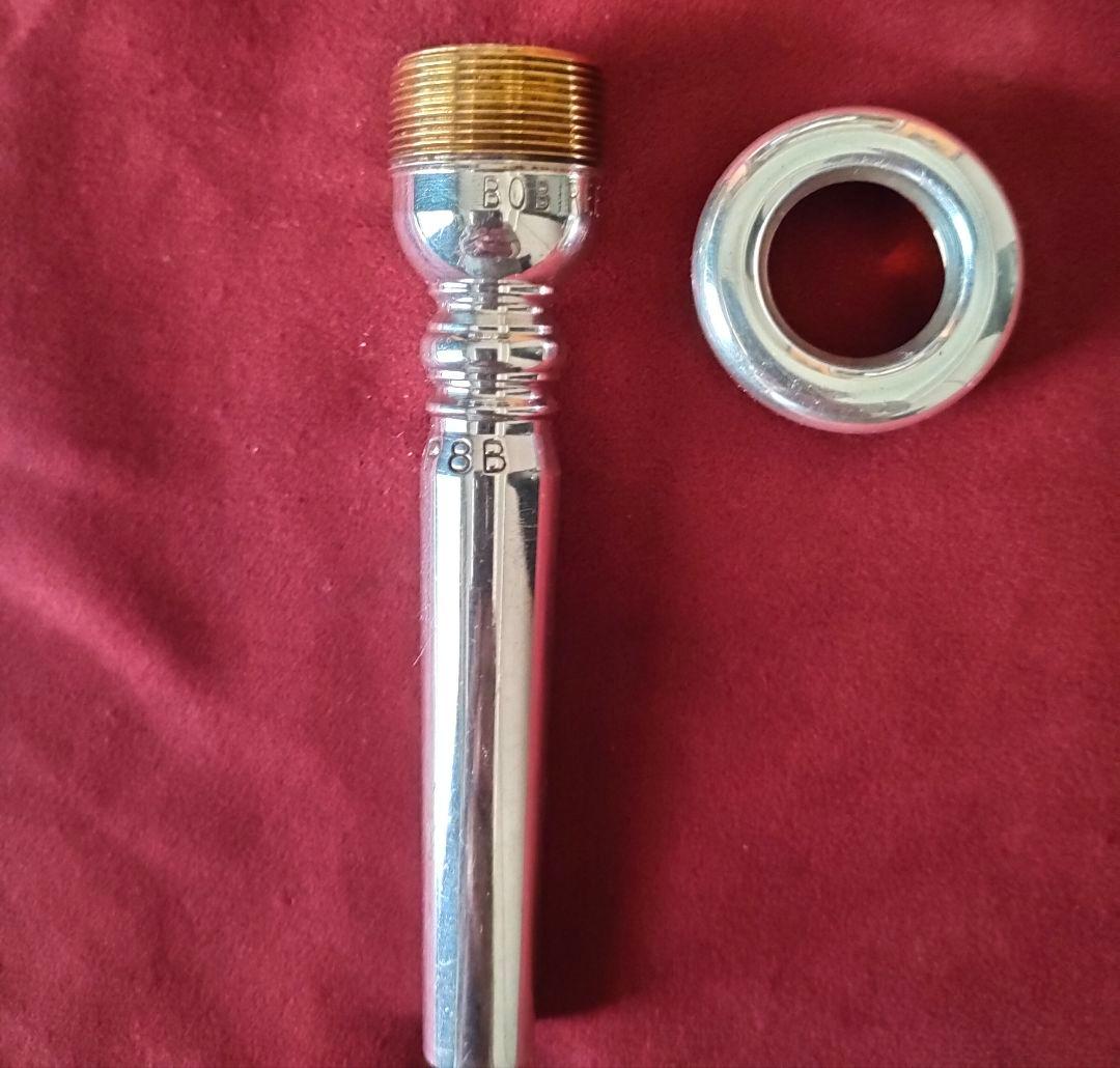 ボブリーブスP8B パーヴィアンス モデルトランペットマウスピース