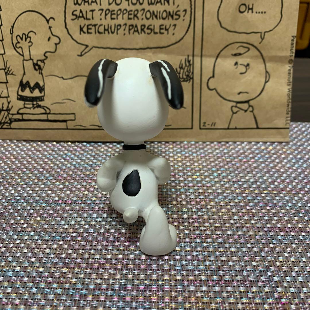 スヌーピー 立体フィギュア ホワイト/ブラック