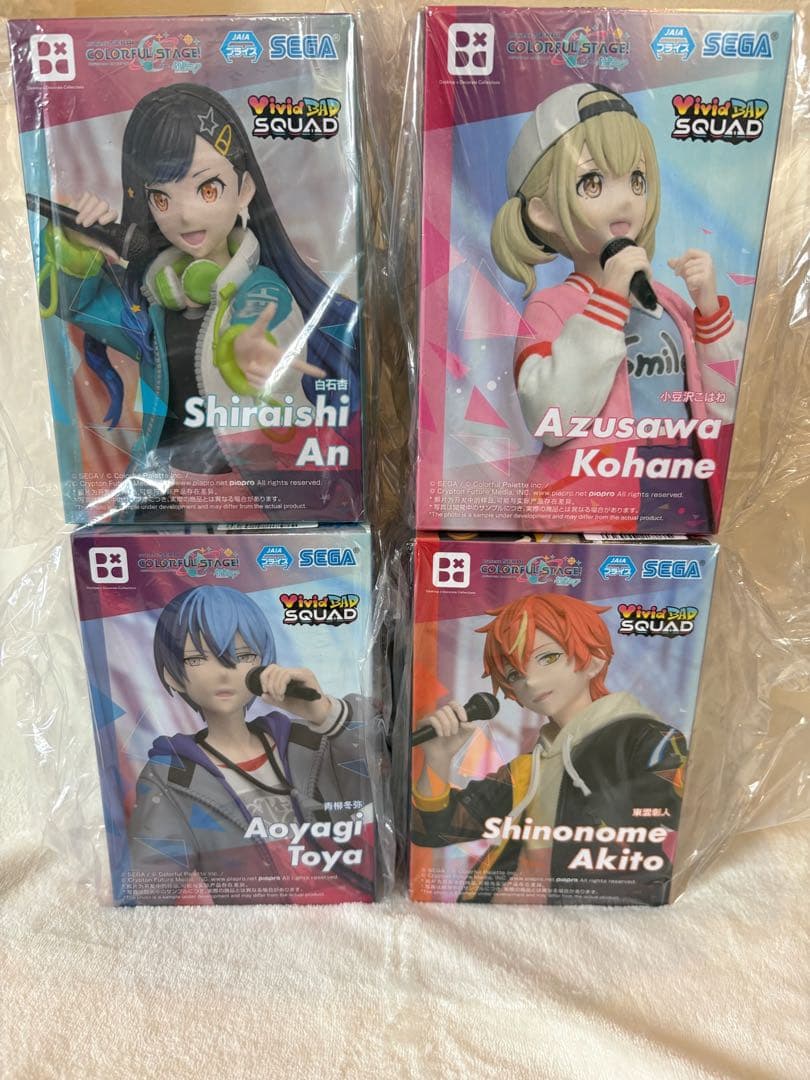 プロセカ　フィギュア　３グループまとめ売り