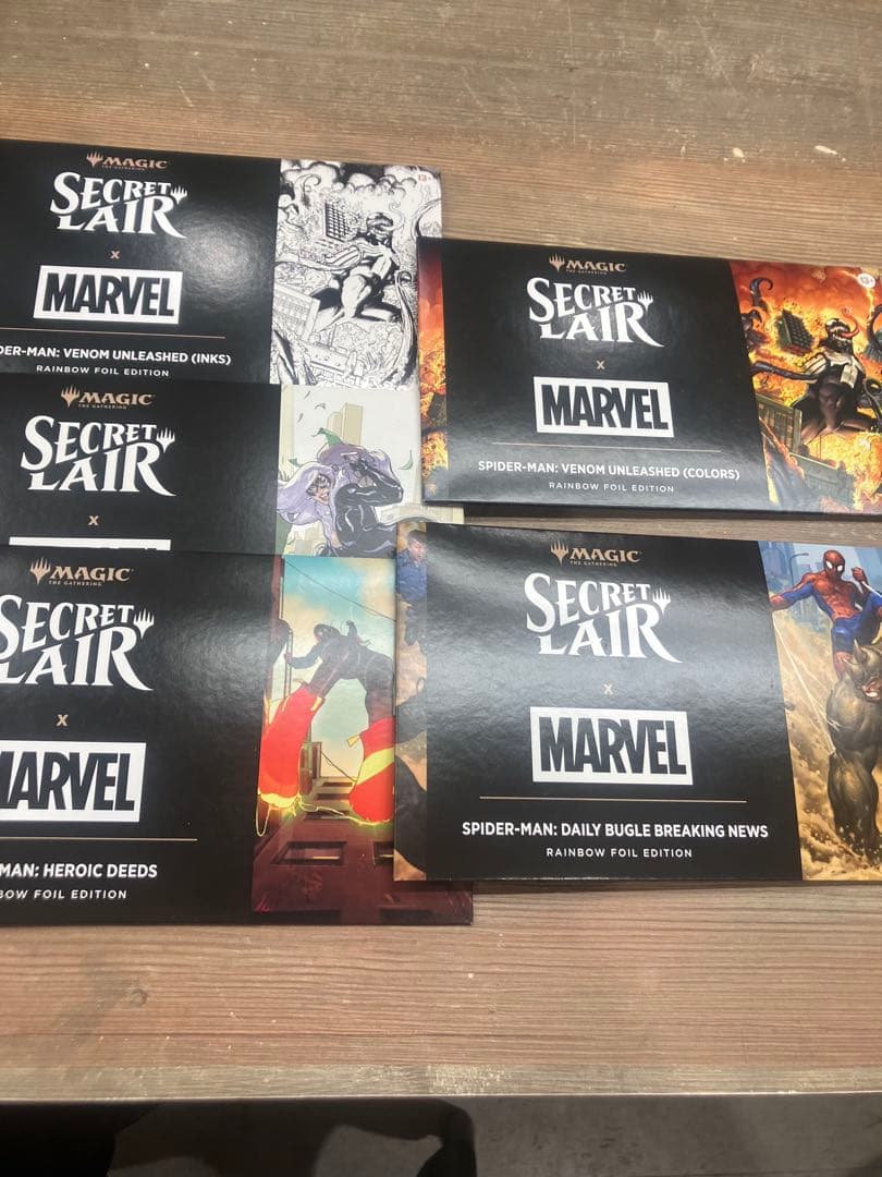 スパイダーマンSuperdrop Foil Web-Slinger Bundle