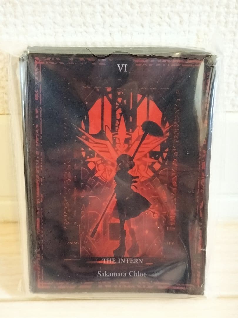 ホロライブ　6期生　ホロックス　沙花叉クロヱ　クロエ　タロット　カード　スリーブ