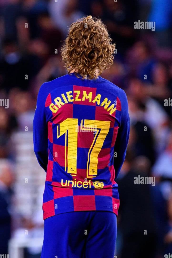 19-20 バルセロナ　グリーズマン　NIKEオフィシャル　長袖ユニフォーム