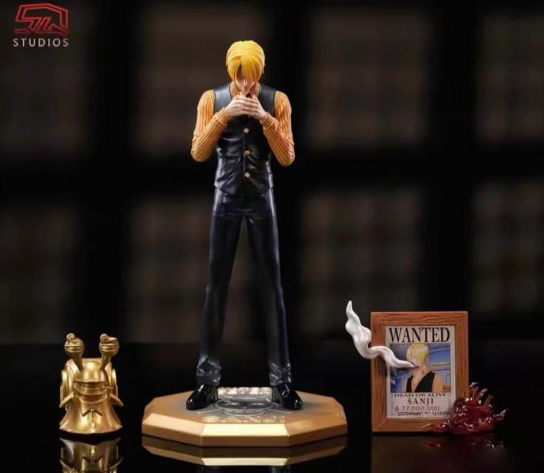 ワンピース SQ サンジ ガレージキット ガレキ スタチュー フィギュア